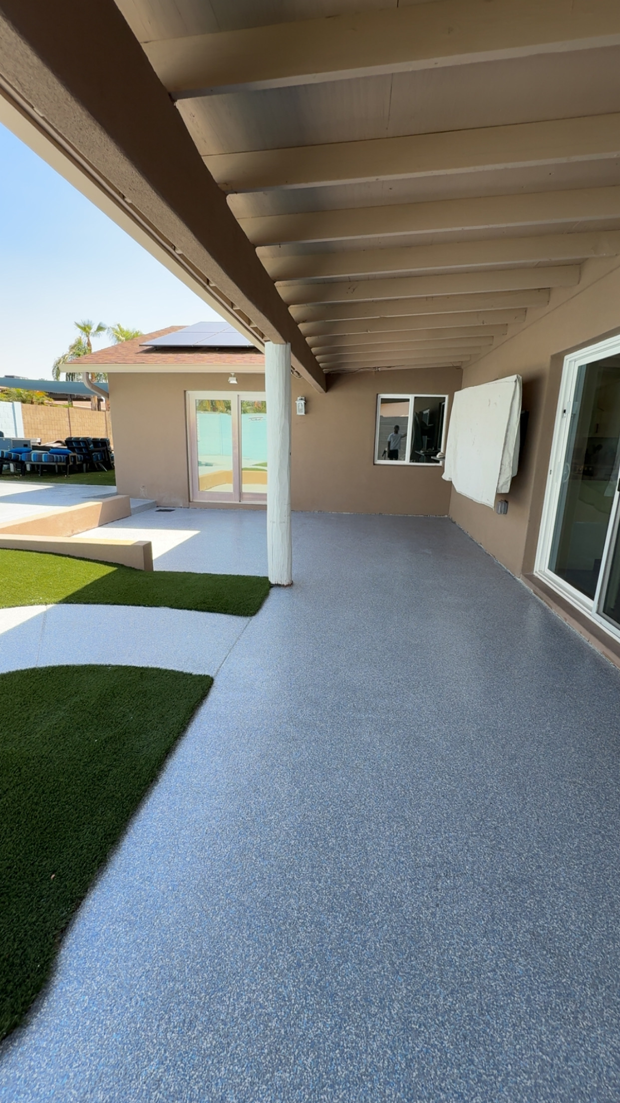 Completed commercial polished concrete by Mint Concrete Polishing in Mesa, Arizona