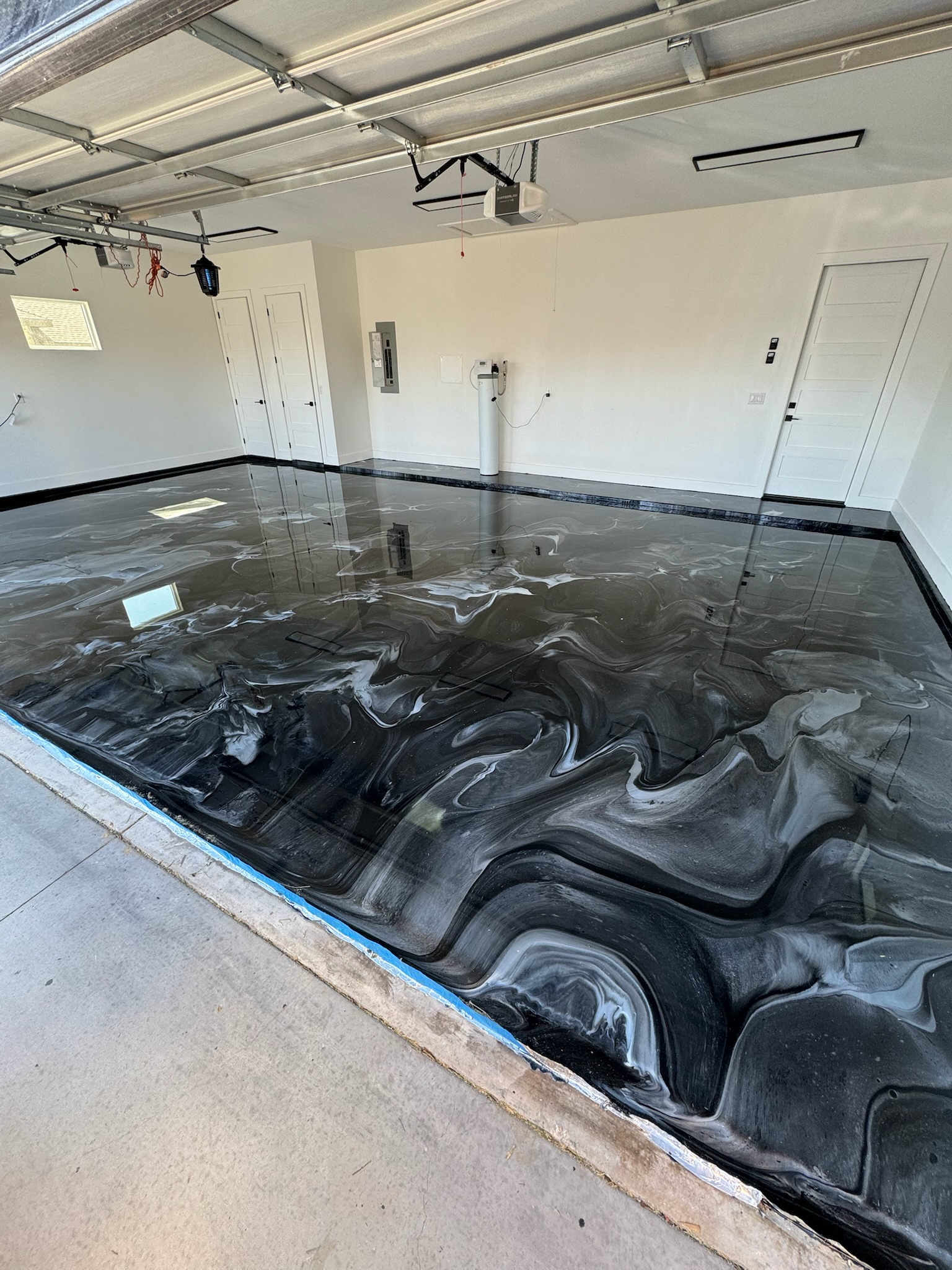 Completed concrete grinding work by Mint Concrete Polishing in Chandler, Arizona