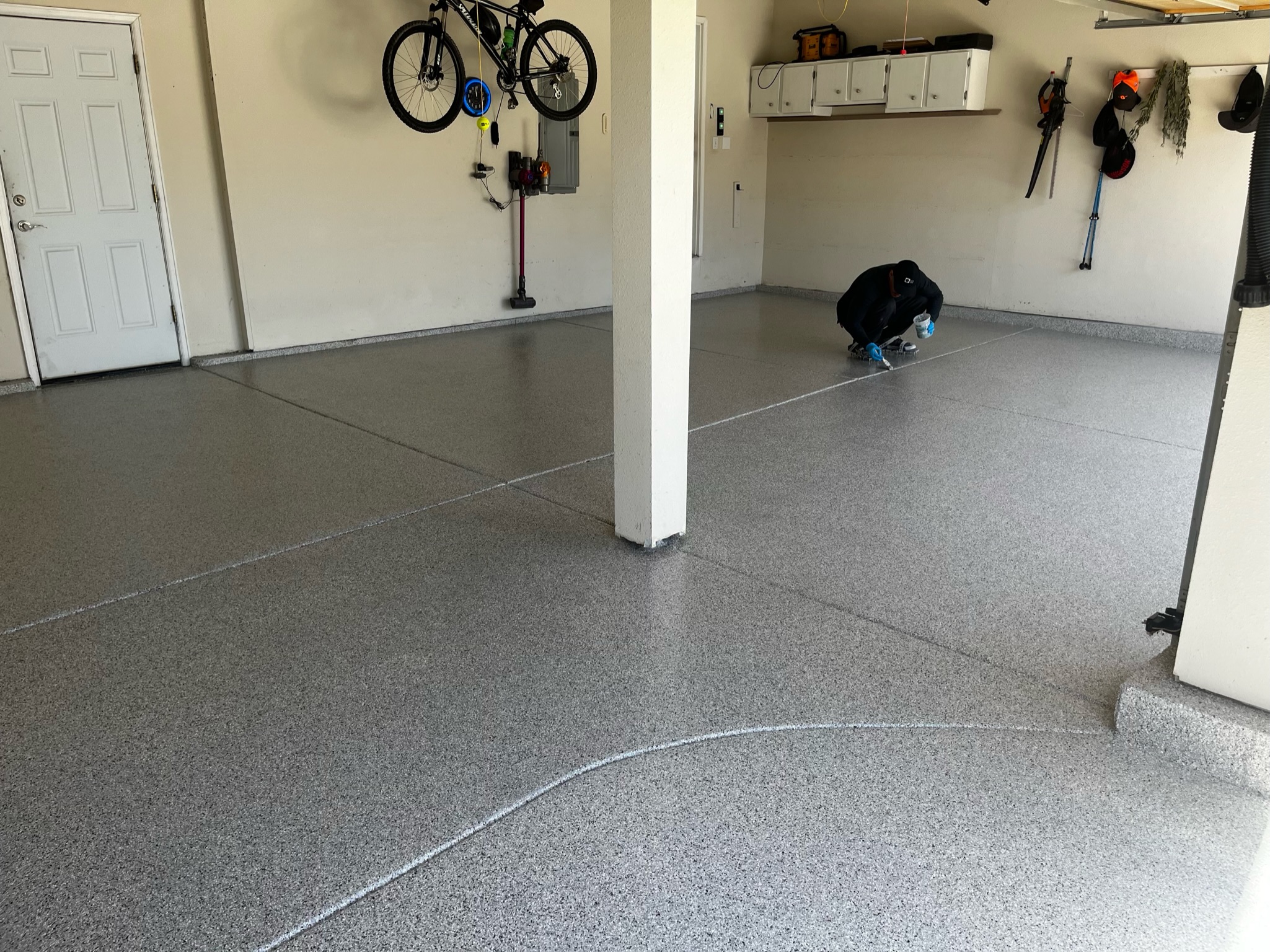 Completed concrete grinding work by Mint Concrete Polishing in Mesa, Arizona